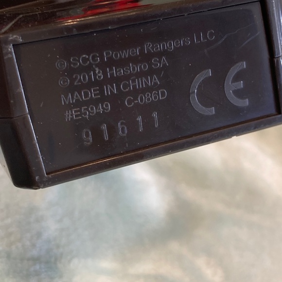 Power Rangers Red Beast Racer Zord Megazord Morphers Action Figure Toy 2018 Hasb - Picture 6 of 7